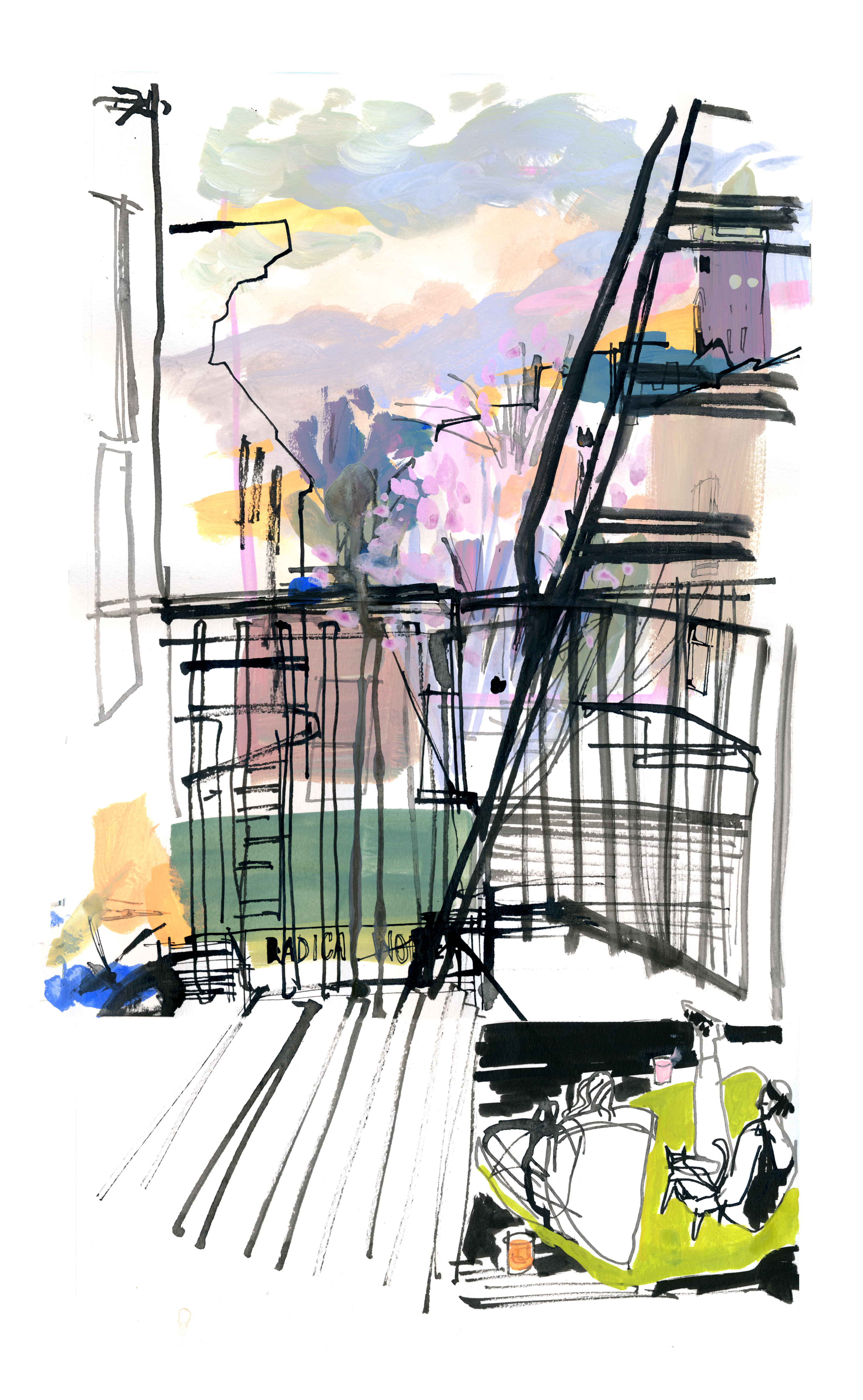 Fire escape